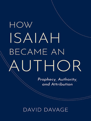 cover image of How Isaiah Became an Author